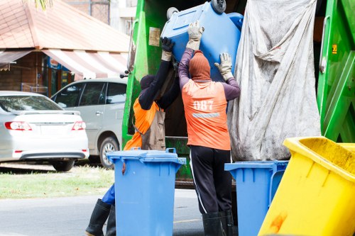 Professional waste management team in Ruislip